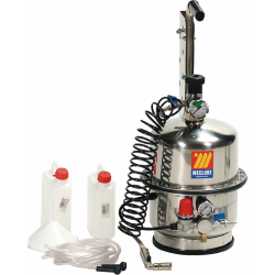 SANGRADORA DE FRENOS Y EMBRAGUES DE ACERO INOX. CON 3 CAMARAS, 6 L