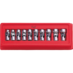 ESTUCHE VASOS ARTICULADOS CONEXION 3/8" 10 PIEZAS