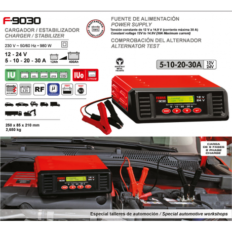 FUENTE DE ALIMENTACION+VERIFICADOR DEL ALTERNADOR
