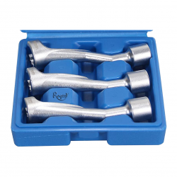 ESTUCHE 3 LLAVES ESPECIAL INYECTORES 14,17,19 CONEXION 1/2"