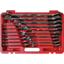 JUEGO 17 LLAVES COMBINADAS CARRACA 8 A 32MM.