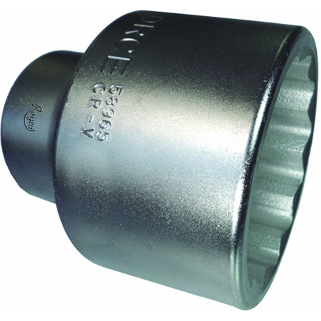 LLAVE DE VASO POLIGONAL 56MM CONEXION 1" ESPECIAL TUERCA BUJE FORD TRANSIT U.T.