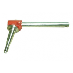 MANGUETA ADAPTABLE MASSEY FERGUSON 135, 147, 157 CON ESTRIAS IZQUIERDA ACERO TRATADO L290 INT 32MM