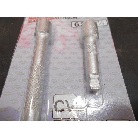 ALARGADERAS ANGULARES CONEXION 1/4", 3 UNIDADES 50,150,250MM.
