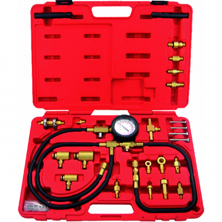 MEDIDOR DE PRESIONES Y FUGAS PARA MOTORES INYECCION ELECTRONICA Y MECANICA