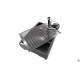RECOGEDOR ACIETE CON BOMBA ELECTRICA CAPACIDAD 76 LITROS