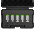 JUEGO 5 LLAVES DE VASO PARA TORNILLOS DE BLOQUEO RUEDA TESLA 3,S,X