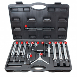 JUEGO EXTRACTORES 2 Y 3 PATAS CON 3 PROFUNDIDADES