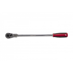 CARRACA EXTRA LARGA CONEXION 1/4" CABEZA ARTICULADA LARGO 304MM.