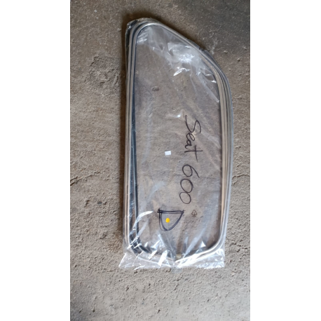 JUEGO 4 JUNQUILLOS 2 PUERTA INTERIOR Y EXTERIOR SEAT 600D