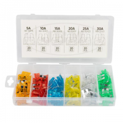 SURTIDO FUSIBLES AUTOMOCION, 120 PIEZAS