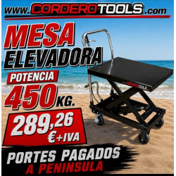MESA ELEVADORA 450KG