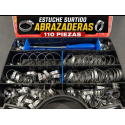 MALETIN ABRAZADERAS 110 PIEZAS