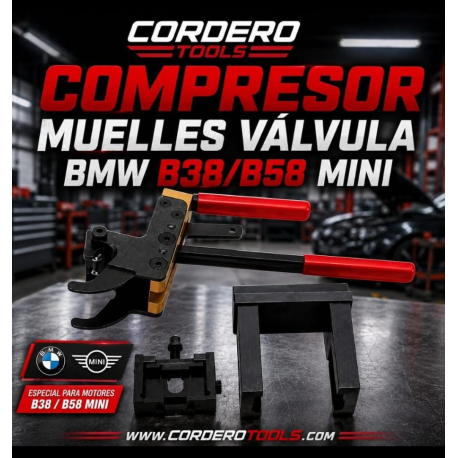 COMPRESOR MUELLES VALVULAS BMW Y MINI B38 B48 B58
