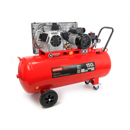 COMPRESOR 150L. 3.5HP 10 BAR CON DOS SALIDAS
