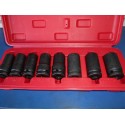 JUEGO VASOS EXTRACTORES TORNILLOS ANTIRROBO, 8 PIEZAS
