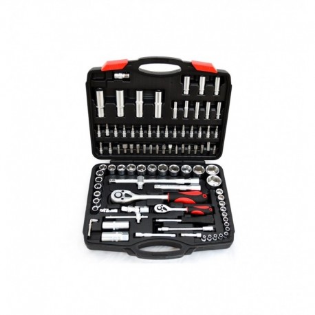 Juego de autoclé 1/2" y 1/4" 94 piezas