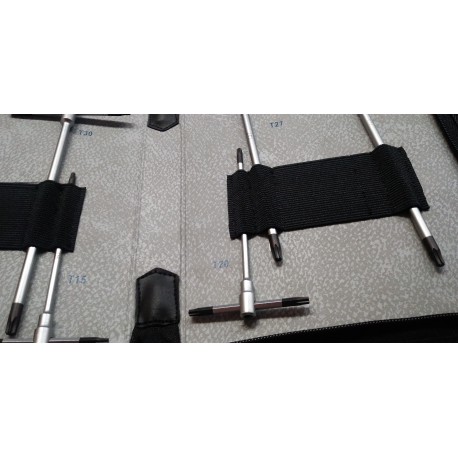 JUEGO LLAVES TORX EN "T". 7 PIEZAS