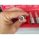 JUEGO VASOS TORX LARGOS, 9 UNIDADES