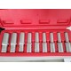 JUEGO VASOS TORX LARGOS, 9 UNIDADES