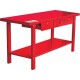BANCO DE TRABAJO CON 3 CAJONES LARGO 2000X642X874MM.