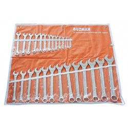 LLAVES COMBINADAS, 26 PIEZAS 6 A 32MM. CROMO VANADIO, CALIDAD PROFESIONAL