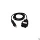CABLE SALVA MEMORIAS CON TOMA OBDII A 12V.