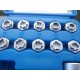 JUEGO DE VASOS TORNILLOS ANTIRROBO MERCEDES BENZ, 12 PIEZAS