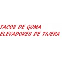 ELEVADORES TIJERA TACOS DE GOMA